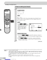 Предварительный просмотр 20 страницы Sharp 29H-FD1A Operation Manual