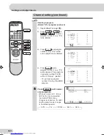 Предварительный просмотр 22 страницы Sharp 29H-FD1A Operation Manual