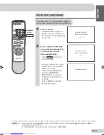 Предварительный просмотр 43 страницы Sharp 29H-FD1A Operation Manual