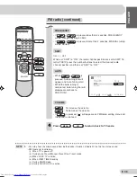 Предварительный просмотр 47 страницы Sharp 29H-FD1A Operation Manual