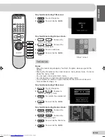 Предварительный просмотр 51 страницы Sharp 29H-FD1A Operation Manual