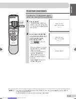 Предварительный просмотр 43 страницы Sharp 29H-FD1S Operation Manual