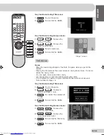 Предварительный просмотр 51 страницы Sharp 29H-FD1S Operation Manual