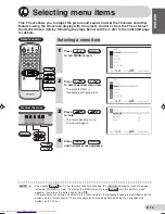 Предварительный просмотр 13 страницы Sharp 29H-FG1F Operation Manual