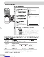 Предварительный просмотр 24 страницы Sharp 29H-FG1F Operation Manual