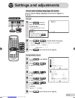 Предварительный просмотр 15 страницы Sharp 29H-FG3RU Operation Manual