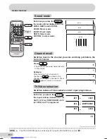 Предварительный просмотр 12 страницы Sharp 29H-FX3M Operation Manual