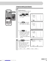 Предварительный просмотр 21 страницы Sharp 29H-FX3M Operation Manual