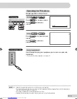 Предварительный просмотр 11 страницы Sharp 29H-FX3P Operation Manual