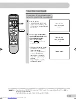 Предварительный просмотр 47 страницы Sharp 29H-S3P Operation Manual