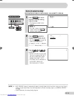 Предварительный просмотр 19 страницы Sharp 29K-FD5RU Operation Manual