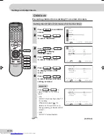 Предварительный просмотр 34 страницы Sharp 29K-FD5RU Operation Manual