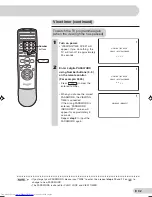 Предварительный просмотр 43 страницы Sharp 29K-FD5SA Operation Manual