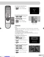 Предварительный просмотр 51 страницы Sharp 29K-FD5SA Operation Manual