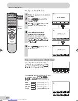 Предварительный просмотр 58 страницы Sharp 29K-FD5SA Operation Manual