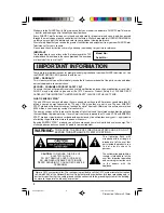 Предварительный просмотр 2 страницы Sharp 32C230 Operation Manual