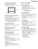 Предварительный просмотр 11 страницы Sharp 32C230 Service Manual