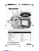 Sharp 32C231 Operation Manual предпросмотр