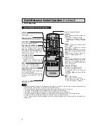 Предварительный просмотр 8 страницы Sharp 32C540 Operation Manual