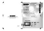 Sharp 32D4U - LC - 32" LCD TV Operation Manual предпросмотр