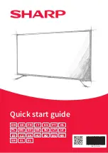 Sharp 32DB2E Quick Start Manual предпросмотр