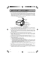 Предварительный просмотр 4 страницы Sharp 32F543 XFlat User Manual