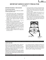 Предварительный просмотр 3 страницы Sharp 32F630 - X-Flat Flat-Screen 32" TV Service Manual