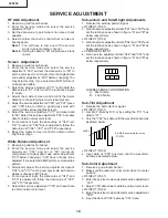 Предварительный просмотр 10 страницы Sharp 32F830 Service Manual