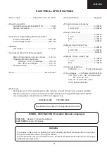 Предварительный просмотр 3 страницы Sharp 32JF-74E Service Manual