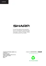 Предварительный просмотр 88 страницы Sharp 32JF-74E Service Manual