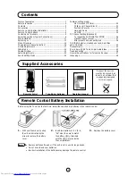 Предварительный просмотр 4 страницы Sharp 32JF-77H Operation Manual