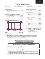 Предварительный просмотр 3 страницы Sharp 32JW-74EES Service Manual