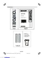 Preview for 5 page of Sharp 32LF-94EC Operation Manual