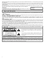 Preview for 2 page of Sharp 32N-S500 Operation Manual