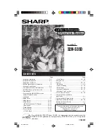 Sharp 32NS350 Operating Manual предпросмотр