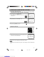 Предварительный просмотр 21 страницы Sharp 32R-S400 Operation Manual