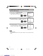 Предварительный просмотр 22 страницы Sharp 32R-S400 Operation Manual