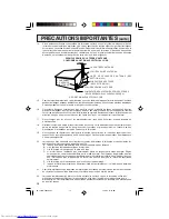 Предварительный просмотр 10 страницы Sharp 32R-S480 Operation Manual