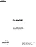 Предварительный просмотр 38 страницы Sharp 32SC260 Service Manual