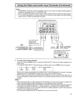 Предварительный просмотр 41 страницы Sharp 32SC26B Operation Manual