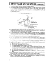 Предварительный просмотр 4 страницы Sharp 32SF56B Operation Manual