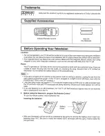 Предварительный просмотр 5 страницы Sharp 32SF56B Operation Manual