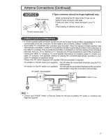 Предварительный просмотр 7 страницы Sharp 32SF56B Operation Manual