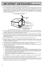 Предварительный просмотр 4 страницы Sharp 32U-S50 Operation Manual