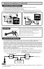 Предварительный просмотр 6 страницы Sharp 32U-S50 Operation Manual