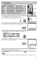 Предварительный просмотр 11 страницы Sharp 32U-S50 Operation Manual