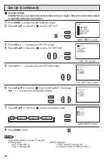 Предварительный просмотр 28 страницы Sharp 32U-S50 Operation Manual