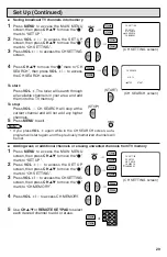 Предварительный просмотр 29 страницы Sharp 32U-S50 Operation Manual