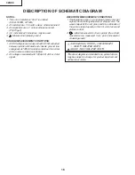 Предварительный просмотр 16 страницы Sharp 32UC4 Service Manual