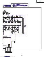 Предварительный просмотр 21 страницы Sharp 32UF6 Service Manual